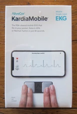 New AliveCor KardiaMobile Single Lead EKG Real Time Detection