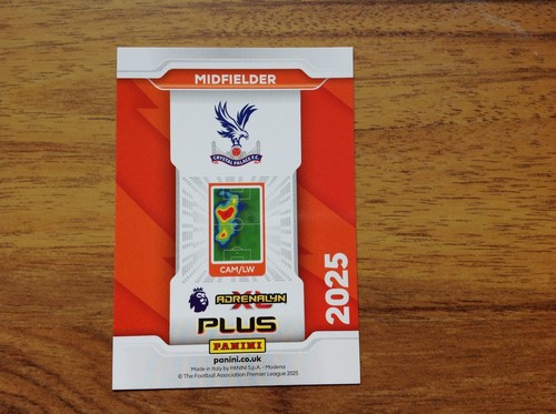 Eberechi Eze Adrenalyn XL 2025 Plus Game Changer Card Pack Fresh Crystal Palace - Picture 2 of 3