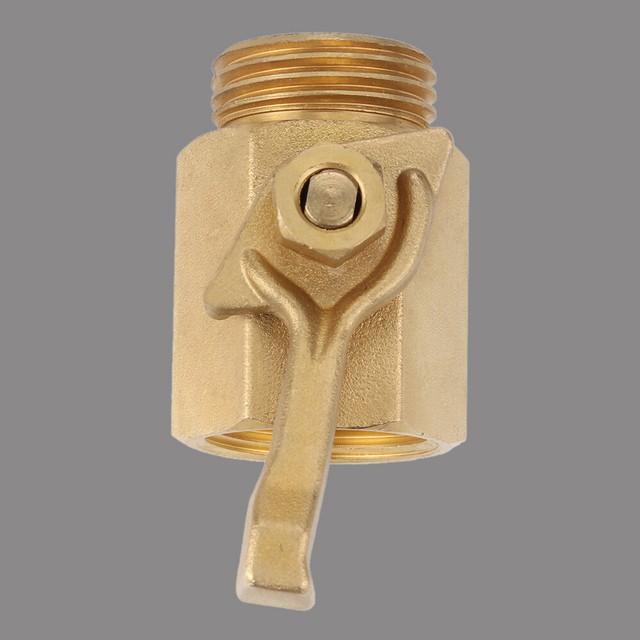 Somerset PA USA 3/4" Vintage Brass Water Shut off Ball Valve for sale online eBay