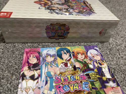 SISTERS ROYALE COLLECTORS EDITION SWITCH STRICTLY LIMITED GAMES NEW AND SEALED - Picture 1 of 5