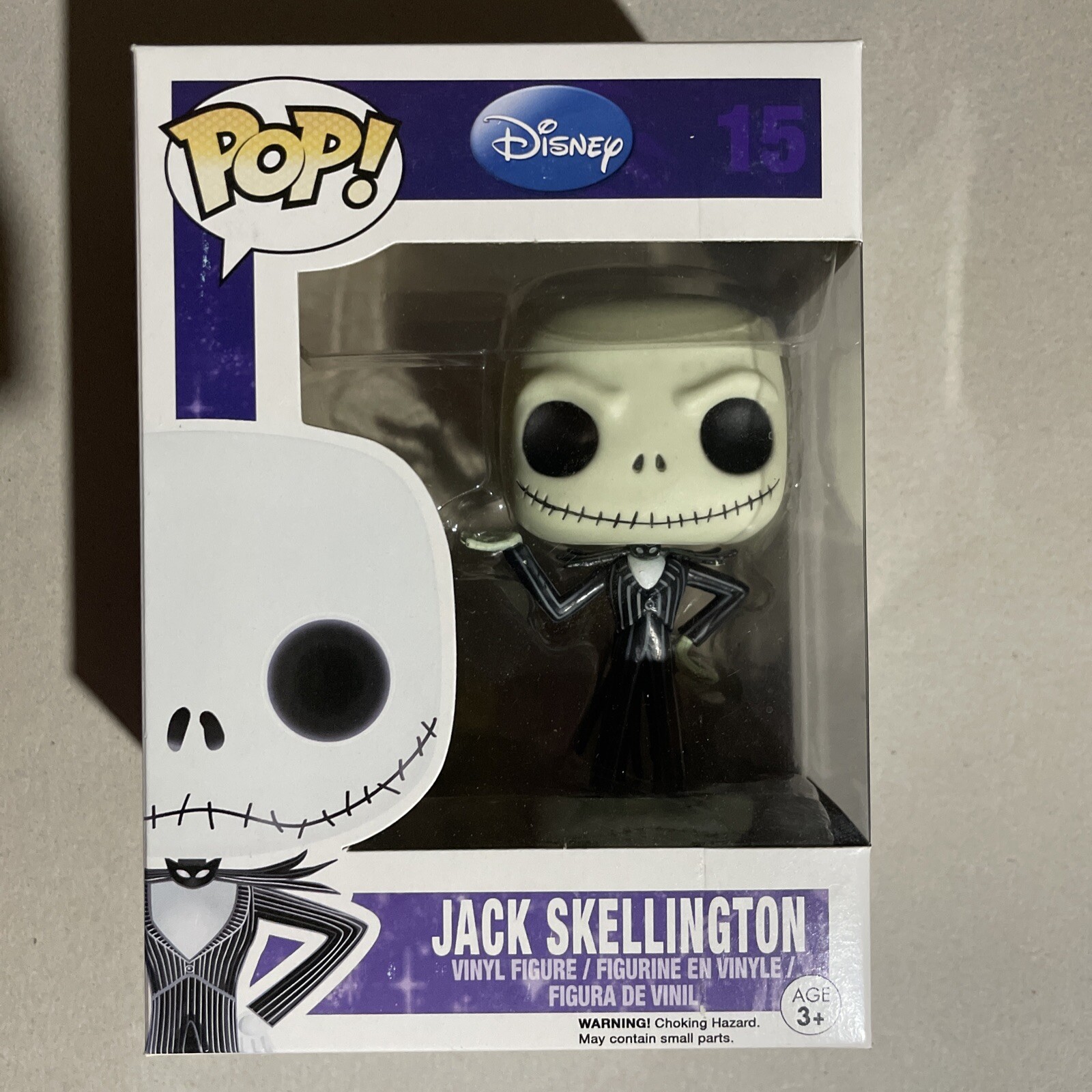 En Oferta Funko Pop Disney: Jack Skellington Vinyl Figure #15 Pre-Owed