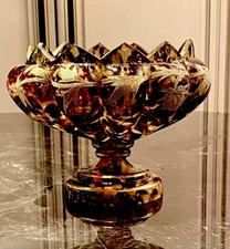 RAREST ANTIQUE ART NOUVEAU VASE ORIG NOT KNOWN MAYBE HARRAH OR BOHEMIA