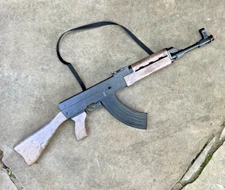 NEW Gonher AK-47 Style Cap Gun Rifle - Black Finish 138/6 * Made in Spain