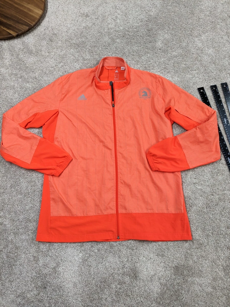 Boston Marathon Adidas Supernova Storm Jacket Mens XL Reflective