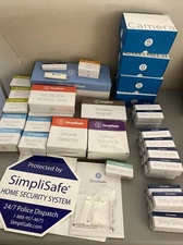 SimpliSafe Whole Home Security System SSCM1 Cameras/ Sensors/ Alarms/ Station