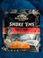 SWEET BBQ Smoke 'Ems Real Wood Smoke On Any Grill 12 Oz New 2-Packs