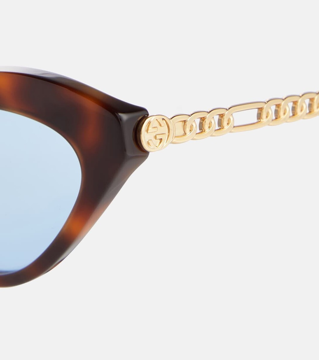 BNWT✨ GUCCI 52MM Cat Eye Sunglasses With Detachable Charm  display picture 1