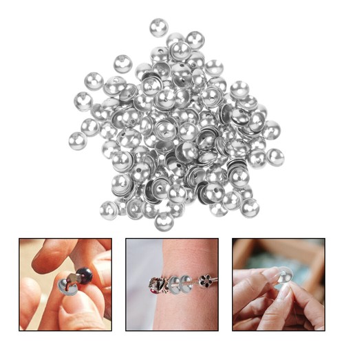 200 Stück Perlenkappen für Armbänder, Halsketten, Ohrringe, dekorative - Bild 6 von 12