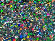 "Midnight Bling" Holographic Chunky Mix Glitter