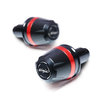 For Kawasaki ZX-6R Ninja 636 19-20 Red Handlebar Bar End Plugs V