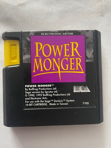 " POWERMONGER” SEGA Mega Drive Game Boxed Complete With Instructions. Tested - Picture 4 of 14