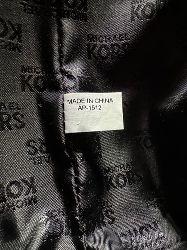 Micahel Kors Fulton Chain Tote Soft Leather Large Black - Picture 6 of 15