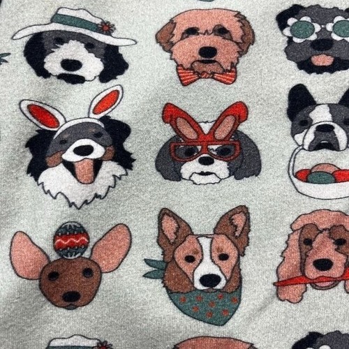 Nora Madison Easter Dogs Pajama Set Size 8-9 Years - Picture 2 of 4