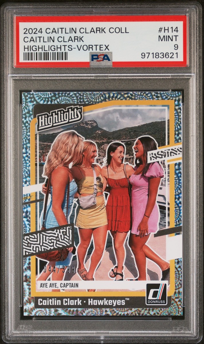 ★ウルティマ オンライン 9th Anniversary Collection PSA 9 Caitlin Clark Highlights Vortex /399 #H14 Panini Collection