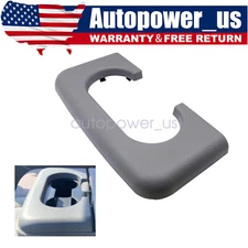 Center Console Cup Holder Pad Light Flint Grey For Ford F250 F350 1999-2010