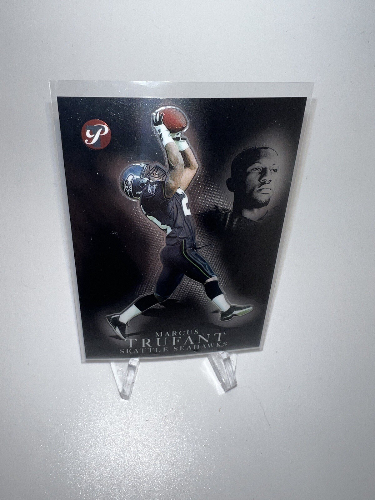 Marcus Trufant SP Signature #119 Base