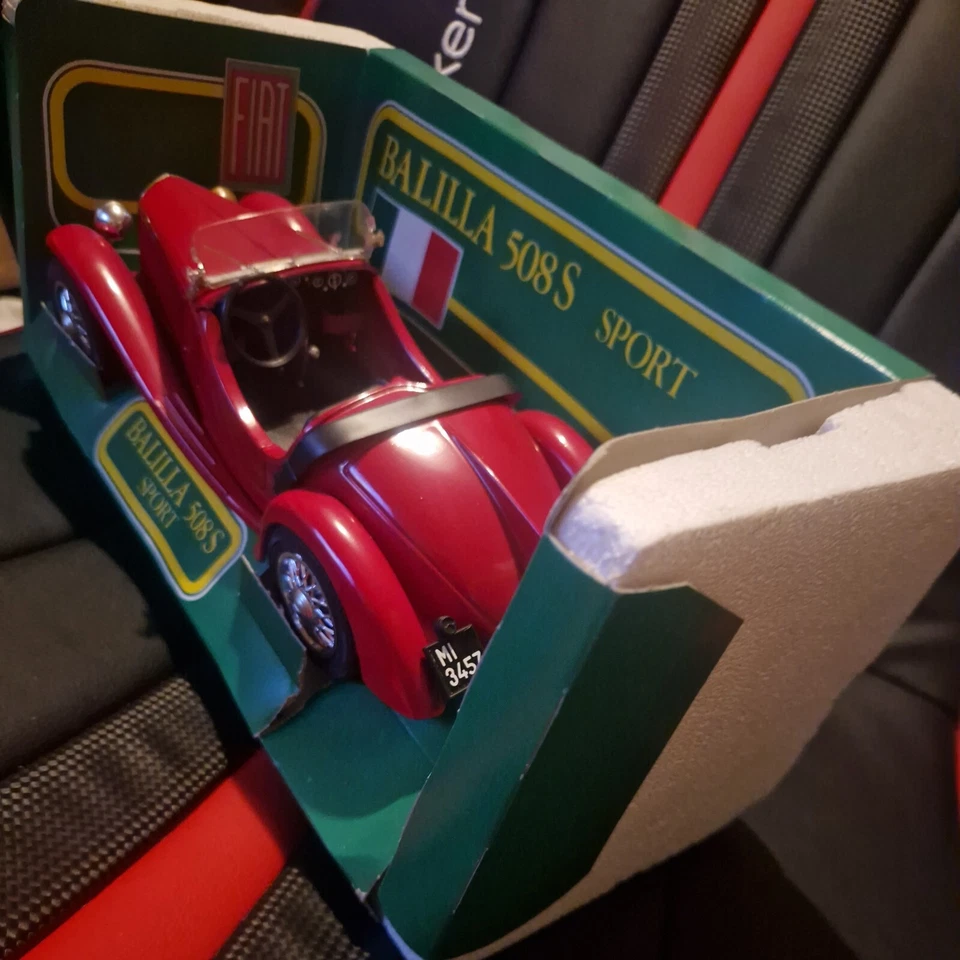 Fiat Balilla 508S Sport - Polistil Italia 1:16 en caja *51661 Foto 4 de 4