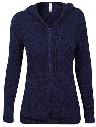 Ladies/Adolescentes No Boundaries con Cremallera Tacto Suave Sudadera Capucha - Imagen 4 de 5