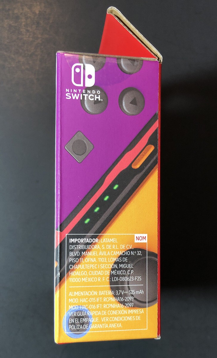 Official Nintendo Switch Joy-Con Set [ Neon Purple / Neon Official Nintendo Switch Joy-Con Set [ Neon Purple / Neon