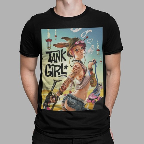 Tank Girl T-Shirt retro 80s Tee 