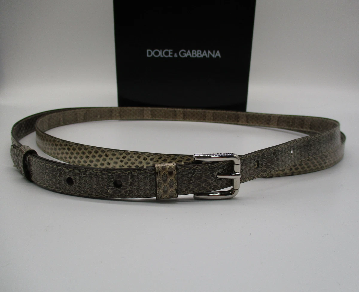 Dolce&Gabbana Snakeskin Belts for Women for sale | eBay