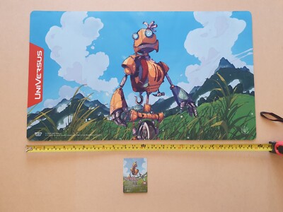 Universus Critical Role Heroes of Exandria frisch geschnittenes Gras Spielmatte & Promokarte