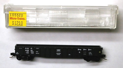 MTL Micro-Trains 105520 placa de níquel NKP 44801 50 pies góndola | Zustand: New