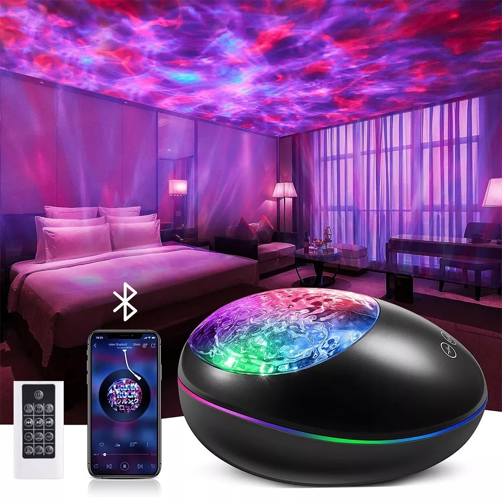 Galaxy Star Projector Light LED Ceiling Starry Night Wave Ocean