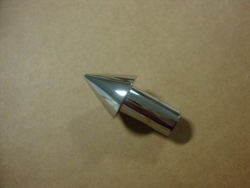 BIG DOG MOTORCYCLES CHROME FRONT FORK LOWER LEG POINT PITBULL MASTIFF - Picture 3 of 3