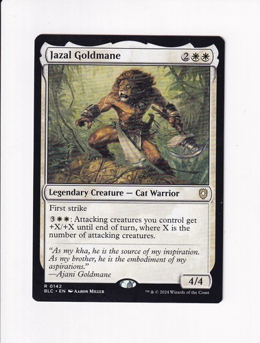 1x Jazal Goldmane | Commander Masters | MTG Magic Cards | eBay
