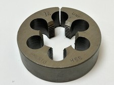 Image of 1-5/16" UNF Split Die (Right Hand), HSS, 12tpi, 3"OD, Made In England (ANF NF)