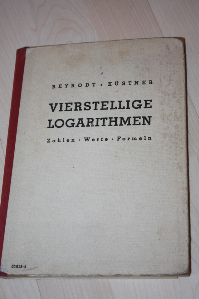 LIB 53 DDR Gebrauchsanweisung Zahlentafeln Mathematik Lehrmaterial Zeichennormen - Bild 1 von 2