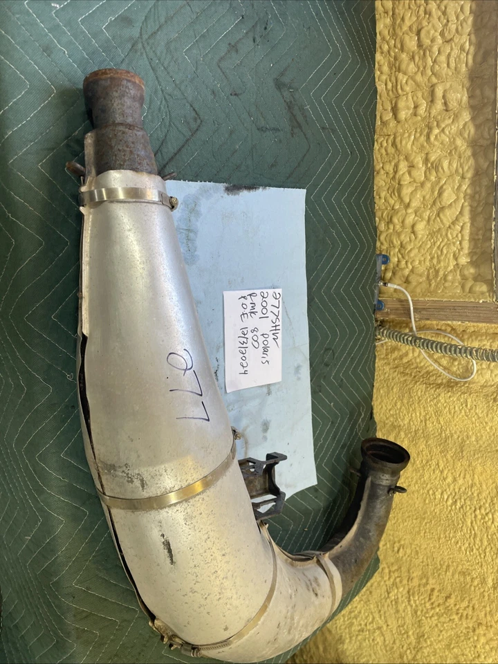 2001 Polaris RMK 800 выхлопная труба расширительная камера 277 - Изображение 2 из 4