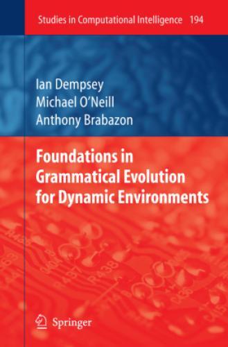 Thumbnail - Foundations In Grammatical Evolution For Dynamic Environments 1367