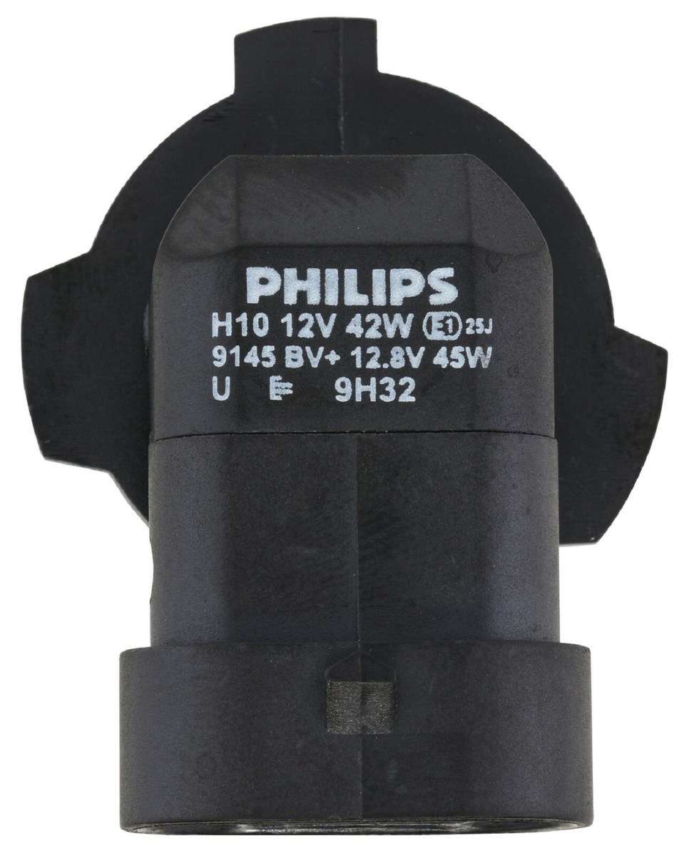 Philips CrystalVision Platinum H10 9145 Fog Light Bulbs – 2 Pack, 3800K Warm White