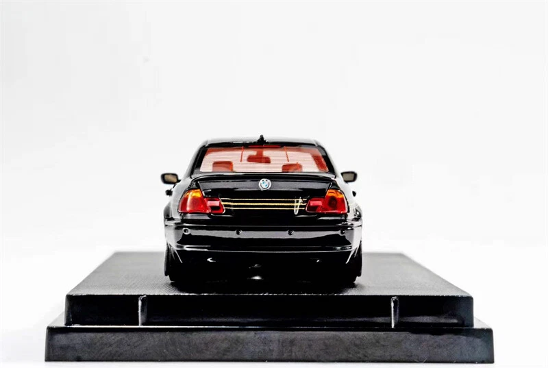 NUEVO YM Modelo X Canciones 1:64 ALPINA E46 B3 Negro Limitado 299 Resina Coche en caja Foto 4 de 4