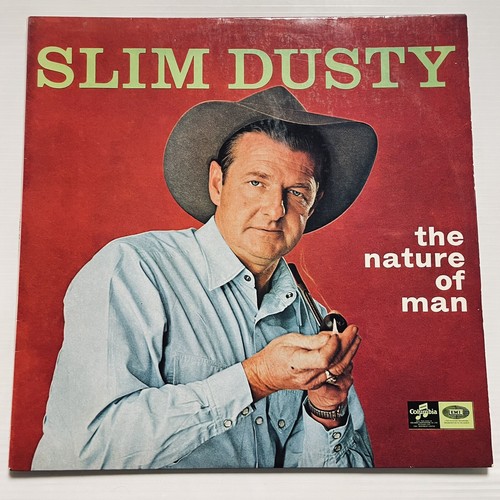 Slim Dusty The Nature Of Man Vinyl Record 12” 33 RPM OSX-7758 Columbia 1966 Mono