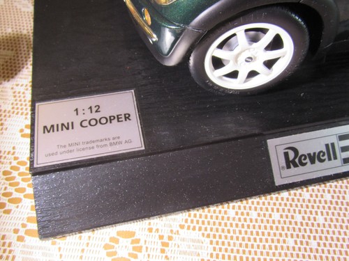 524Y Revell Metal 8450 China Mini Cooper 1997 Green 1:12 +Box - Picture 15 of 23