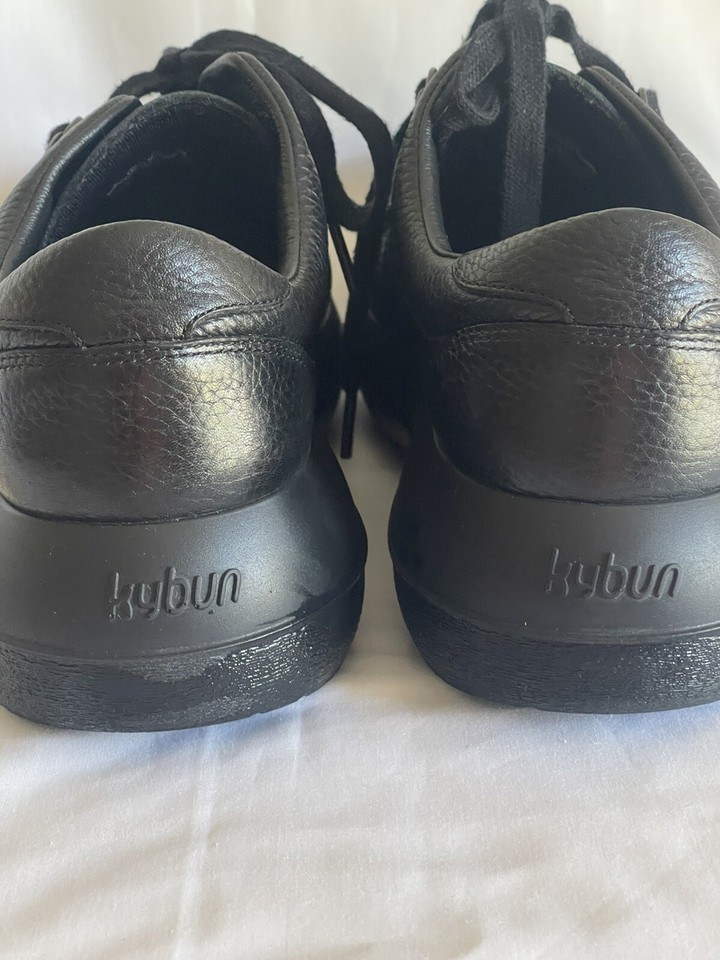Kybun Shoes Euro45/US12 Thun Men Black with laces comfort leather made