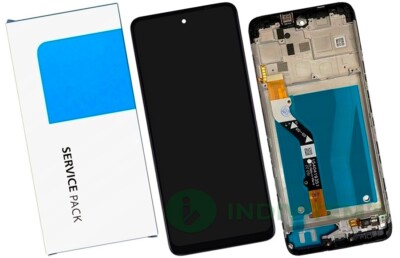 Für Motorola G60 XT2135 Display Bildschirm LCD Rahmen Original