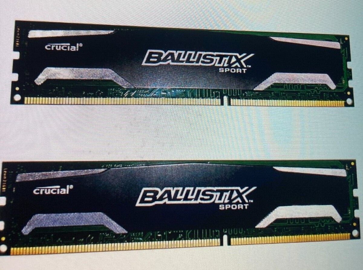 メモリー Crucial BALLISTIX GAMING MEMORY 2X8GB Crucial Ballistix RGB 3600 DDR4 DRAM Desktop Gaming Memory Kit