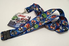 NEW Marvel Avengers Lanyard 18.5" Iron Man, Hulk, Thor, Captain America