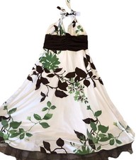 Speechless Dress Halter Lined Feminine & Sexy Floral Design Size S *Read*