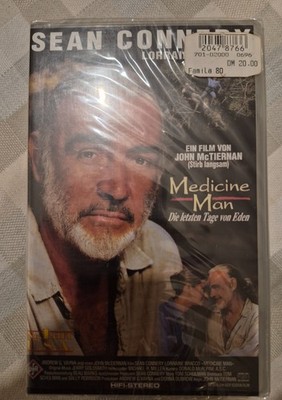Medicine Man/Die letzten Tage von Eden/Sean Connery/VHS/neu/John McTiernan/FSK 6