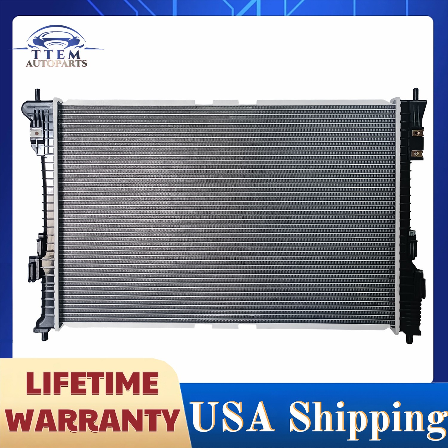 13445 Radiator Fit 2011 2012 2013 2014 2015 2016 2017 2018 Ford Explorer 3.5L V6