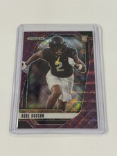 2025 Panini Prizm Draft Picks Purple Prizm Kobe Hudson Rookie #136