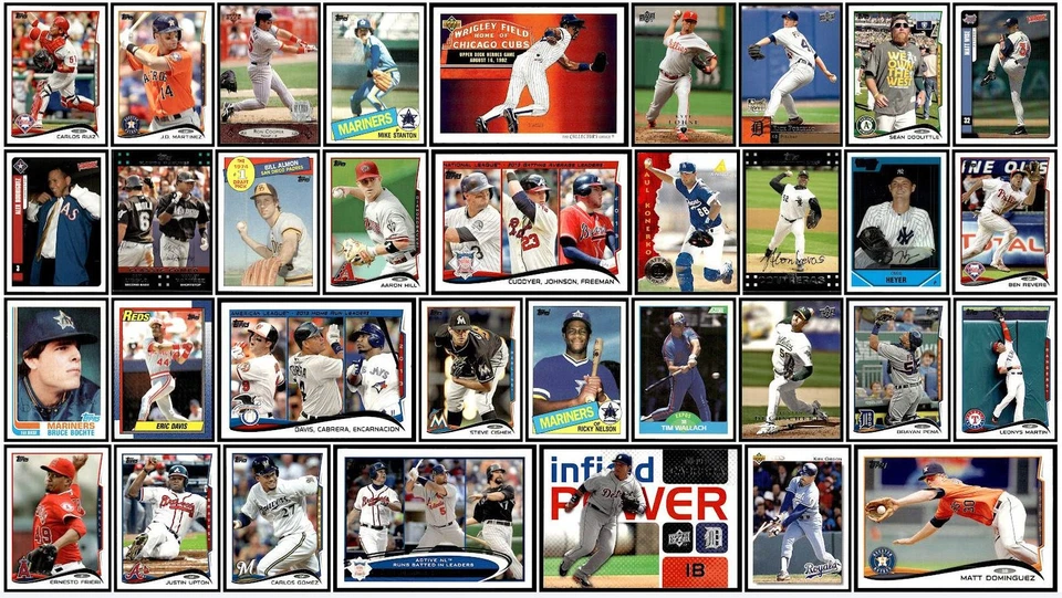 Mixed Lot of 102 Baseball Sports Cards 1981-2020 Seattle Mariners - Image 3 of 3