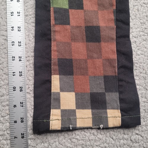 FWRD Denim Jeans Boys 10 Pixel Camo Stacked Multicolor Print Streetwear Cargo - Afbeelding 11 van 11