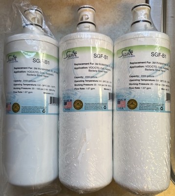Open Box Swift Green Filters SGF-B1 Replacement for 3M B1 Water Filter (3 Pack)