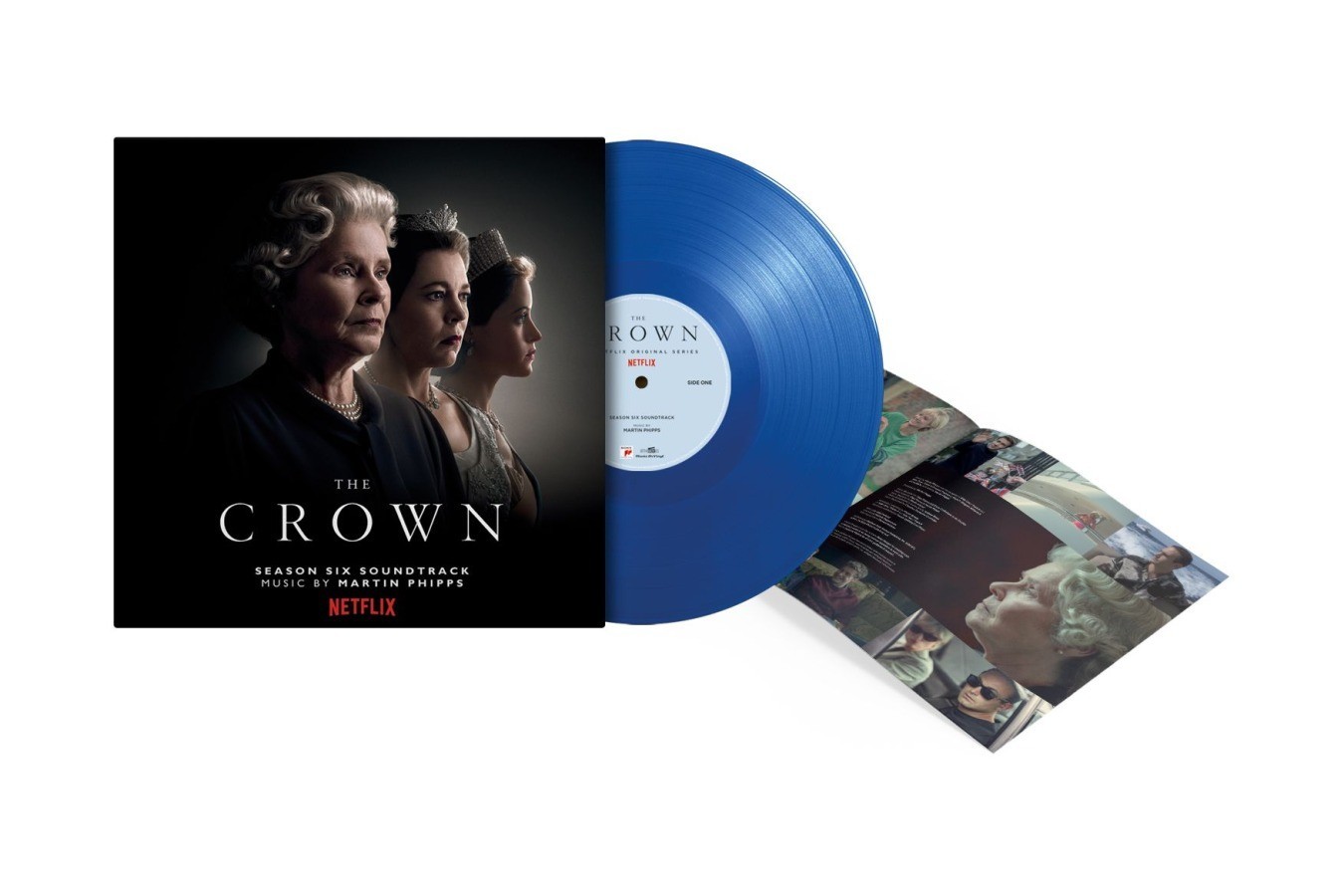 MARTIN PHIPPS - The Crown Season 6 2023 Dutch 180g Blue Vinyl LP New